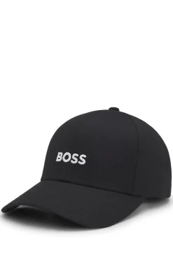Cap aus Baumwoll-Twill mit Logo-Stickerei
