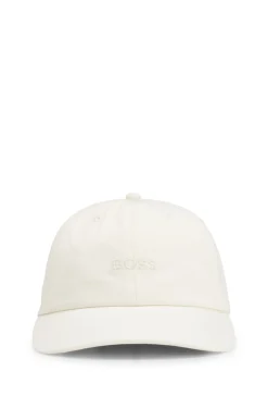 Cap aus Baumwoll-Twill mit Logo-Stickerei