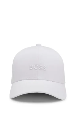 Cap aus Baumwoll-Twill mit Logo-Stickerei