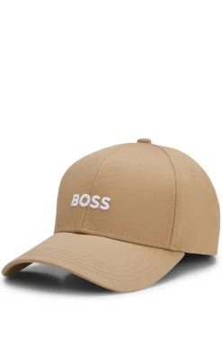 Cap aus Baumwoll-Twill mit Logo-Stickerei