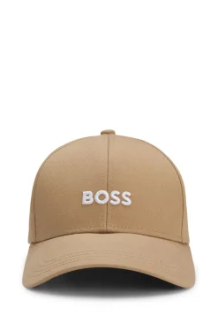 Cap aus Baumwoll-Twill mit Logo-Stickerei