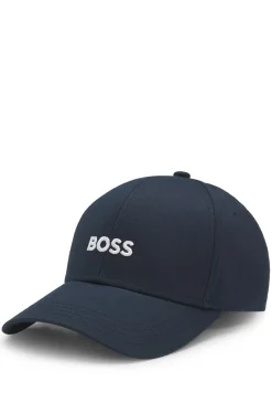 Cap aus Baumwoll-Twill mit Logo-Stickerei