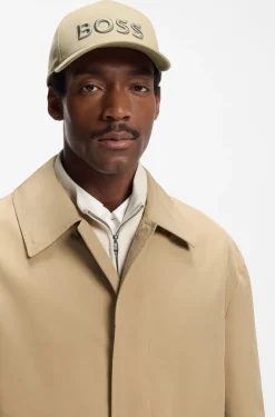 Cap aus Baumwoll-Twill mit Logo-Stickerei