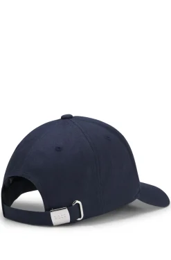 Cap aus Baumwoll-Twill mit Logo-Stickerei