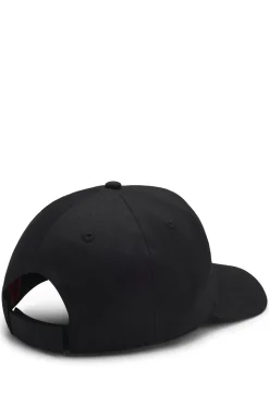 Cap aus Baumwoll-Twill mit Logo-Aufnäher