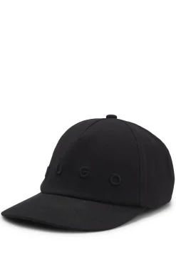Cap aus Baumwoll-Twill mit Logo-Stickerei