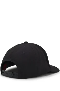 Cap aus Baumwoll-Twill mit Logo-Stickerei