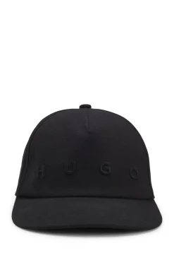 Cap aus Baumwoll-Twill mit Logo-Stickerei