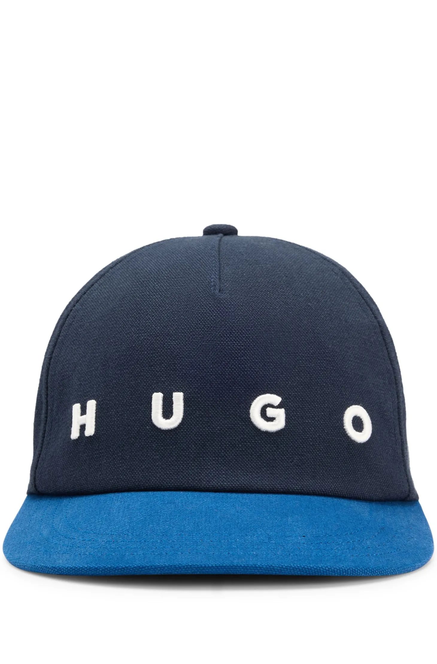 Cap aus Baumwoll-Twill mit Logo-Stickerei