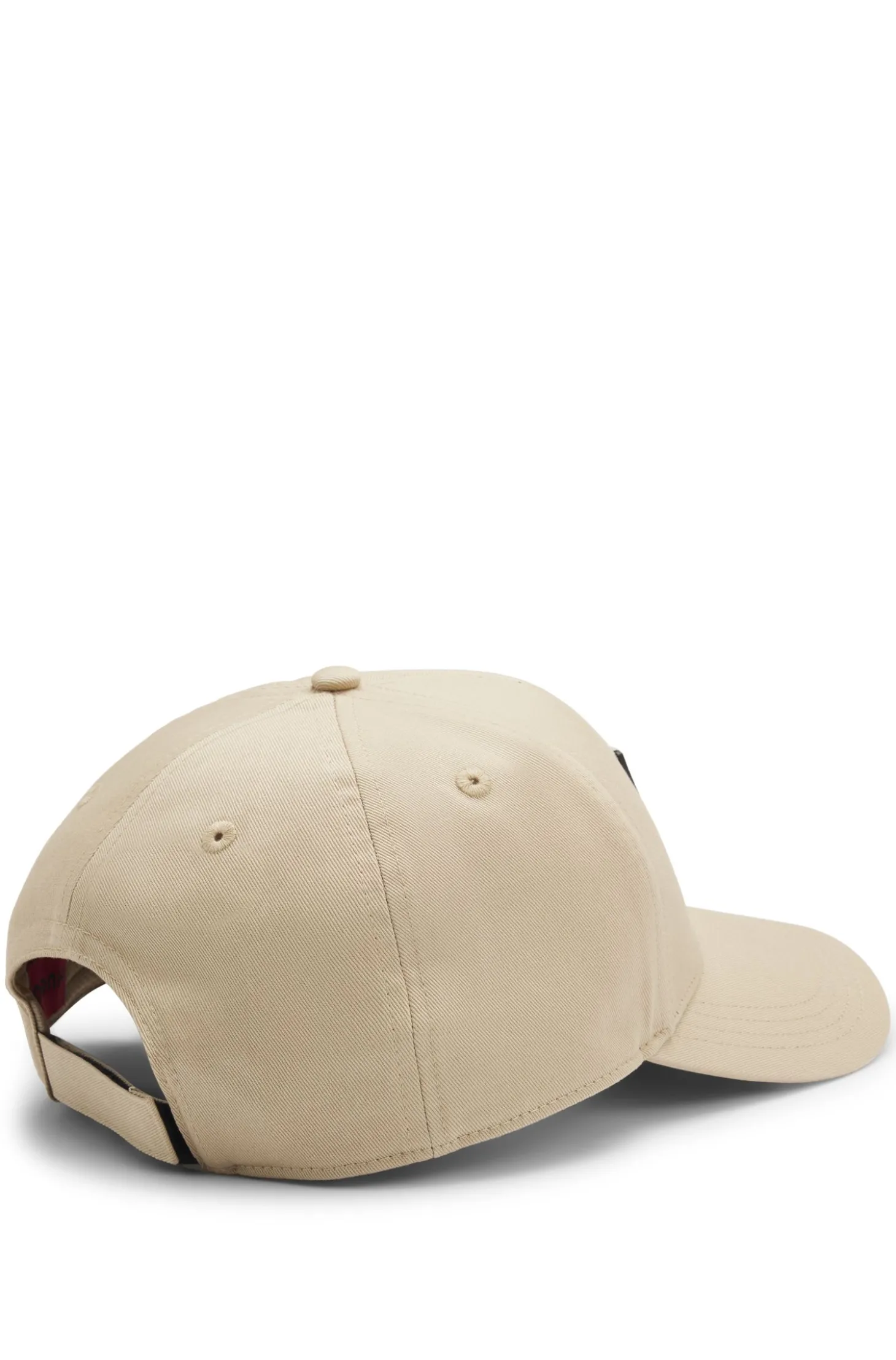 Cap aus Baumwoll-Twill mit Logo-Aufnäher