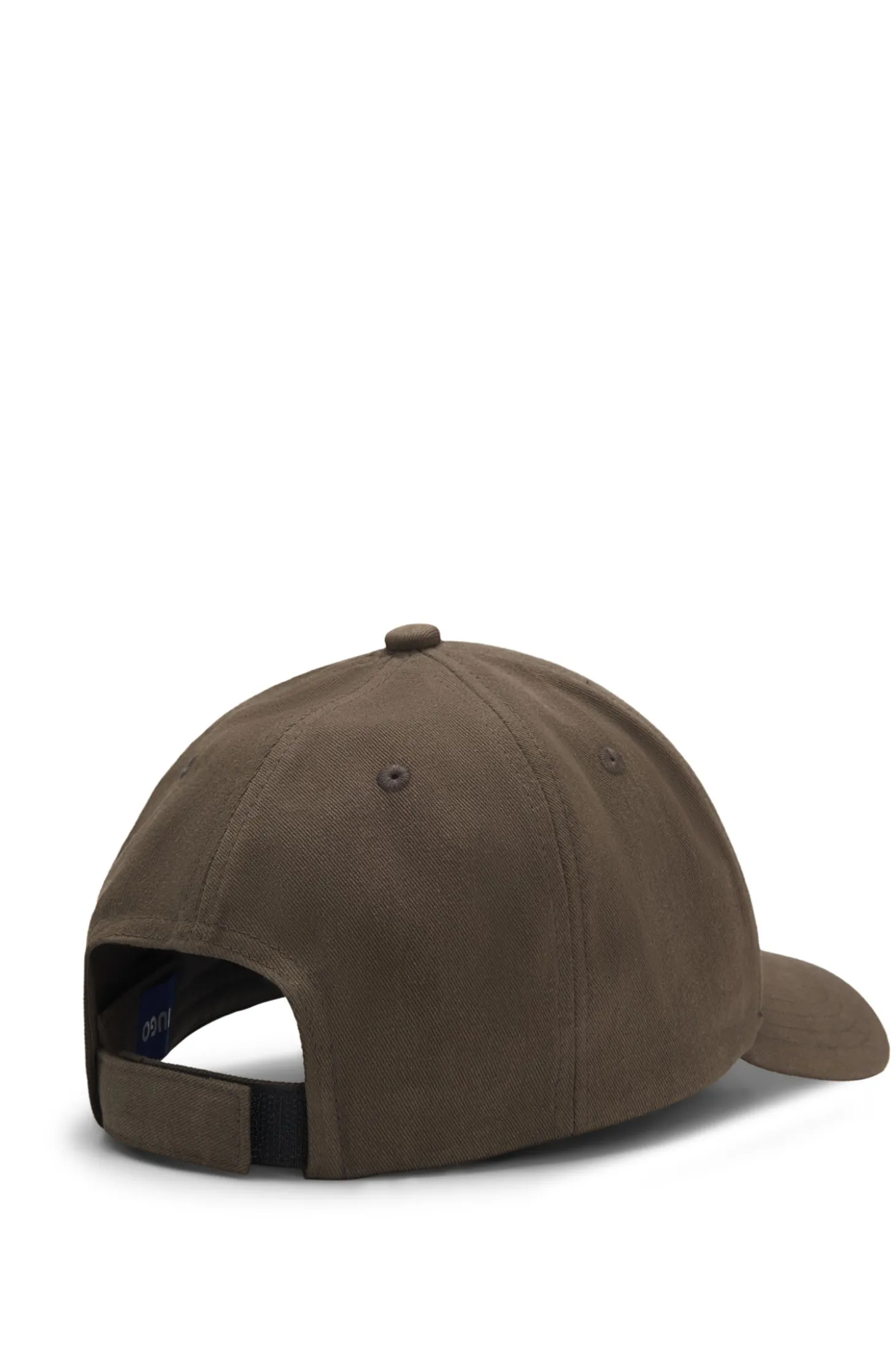 Cap aus Baumwoll-Twill mit Logo-Aufnäher