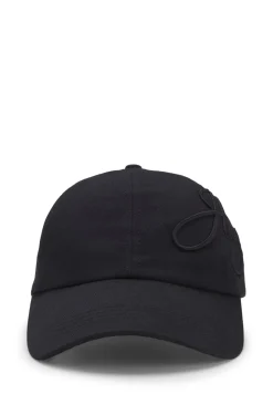 Cap aus Baumwoll-Twill mit Logo-Stickerei