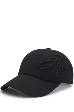 Cap aus Baumwoll-Twill mit Logo-Stickerei