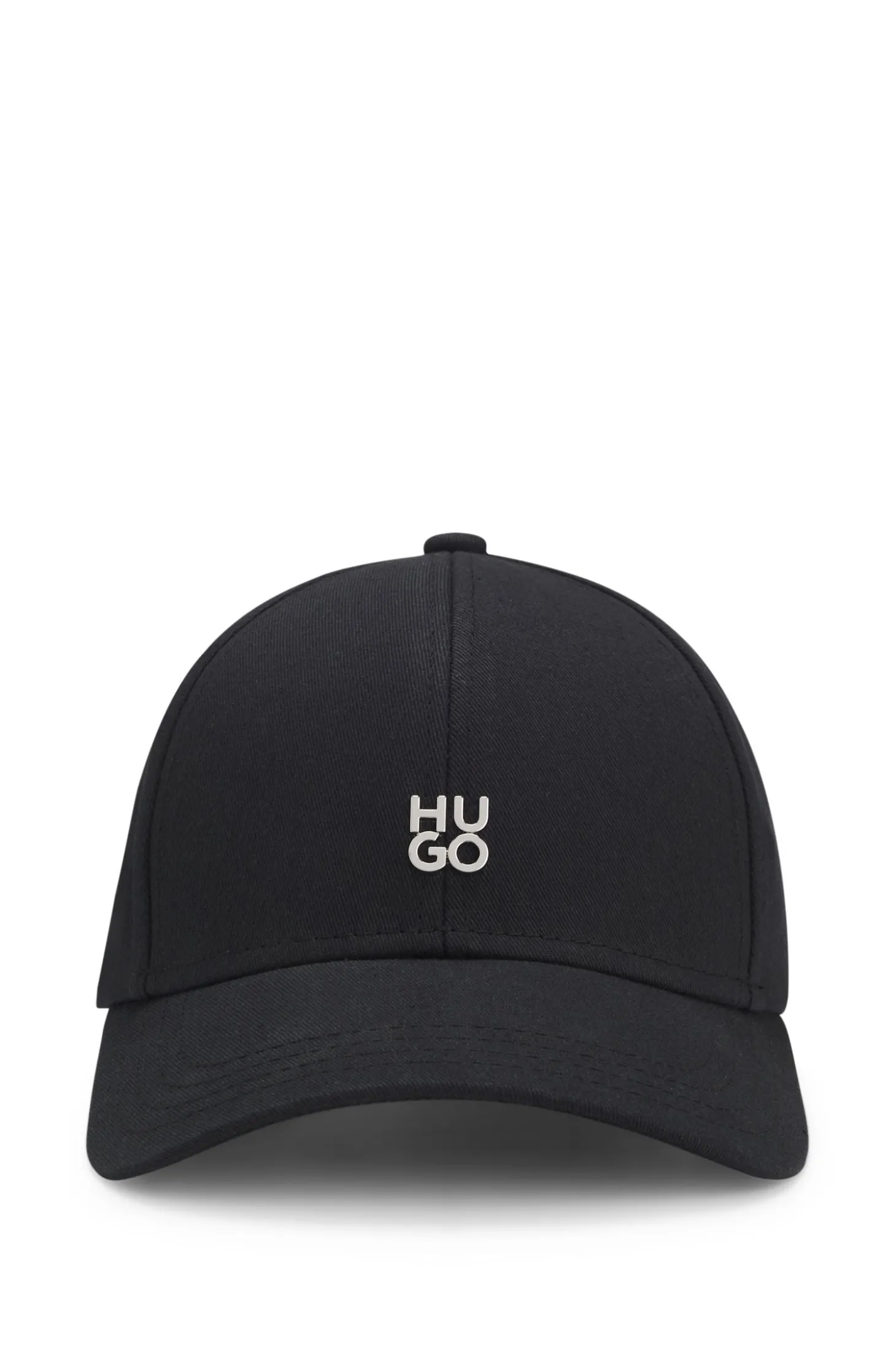 Cap aus Baumwoll-Twill mit Stack-Logo-Schriftzug