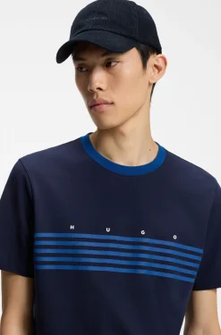 Cap aus softem Baumwoll-Cord mit Logo-Stickerei