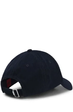 Cap aus softem Baumwoll-Cord mit Logo-Stickerei
