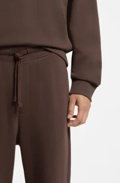Casual-Hose aus Baumwolle mit elastischen Bündchen