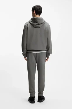 Casual-Hose aus Baumwolle mit elastischen Bündchen