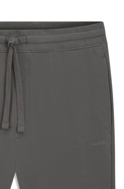 Casual-Hose aus Baumwolle mit elastischen Bündchen