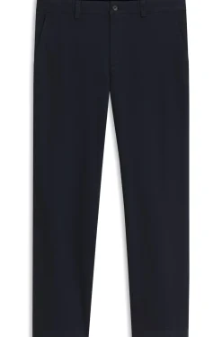 Chino aus strukturierter Stretch-Baumwolle