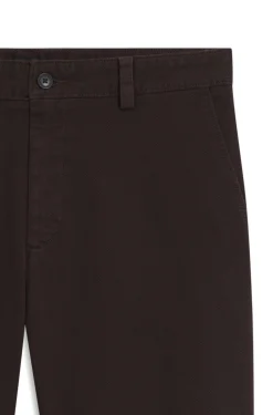 Chino aus strukturierter Stretch-Baumwolle