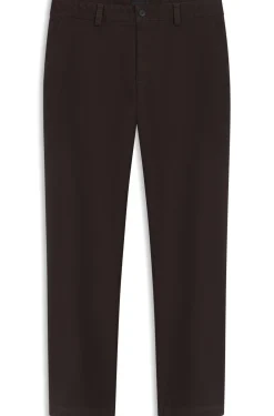 Chino aus strukturierter Stretch-Baumwolle