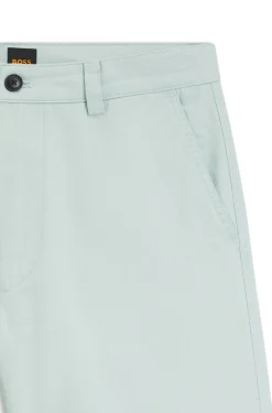 Chino-Style Shorts aus baumwollreichem Twill