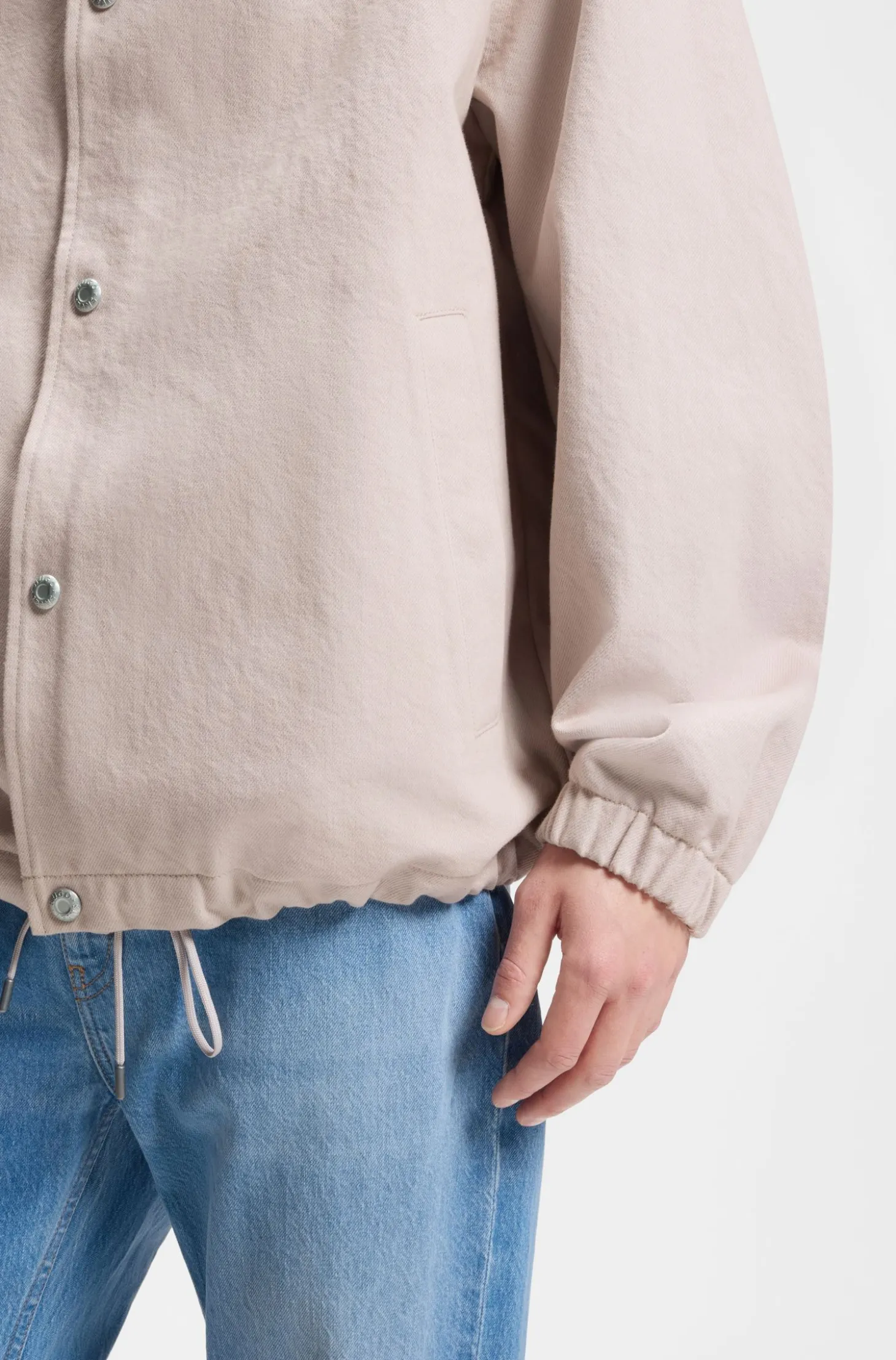 Coach-Jacke aus Baumwoll-Twill