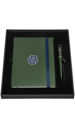 Coordinated A5 notebook and pen set