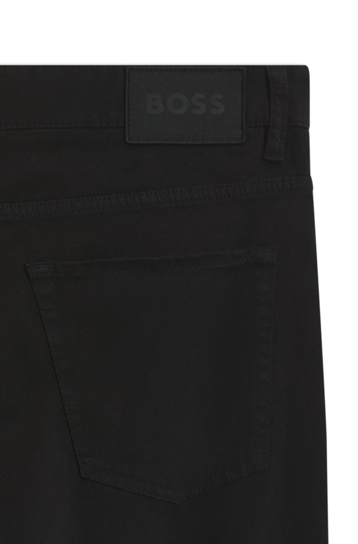 Delaware Slim-Fit Hose aus elastischer Baumwoll-Gabardine