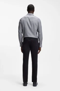 Delaware Slim-Fit Hose aus strapazierfähigem Twill