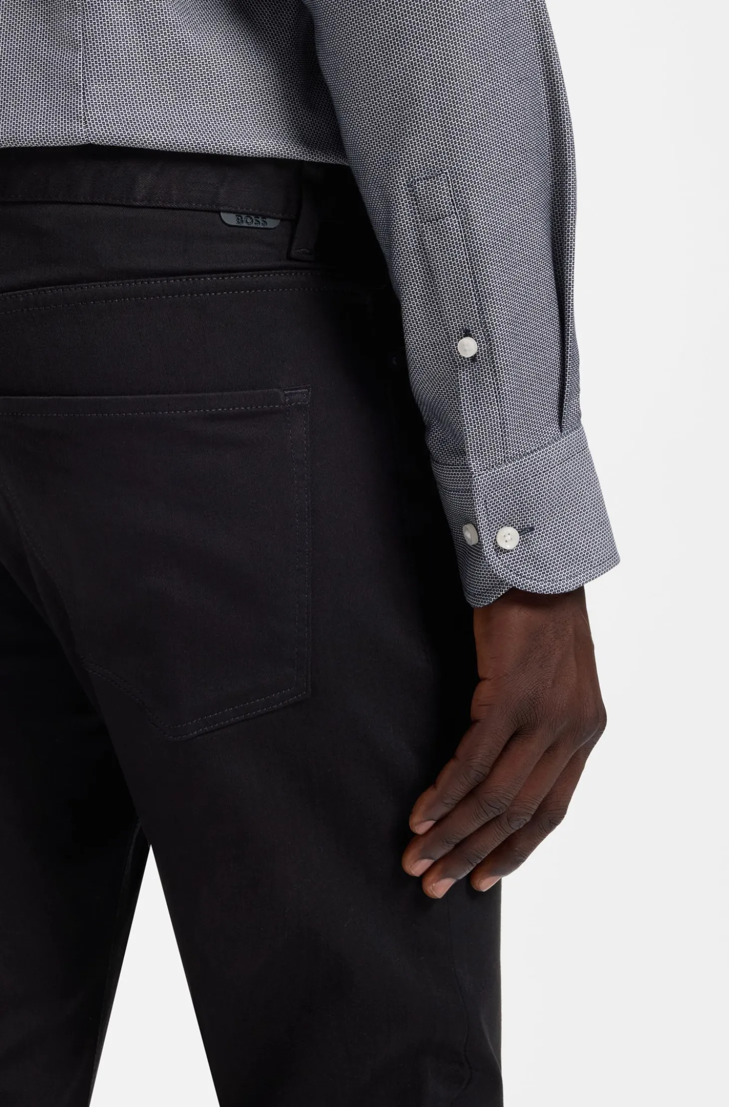 Delaware Slim-Fit Hose aus strapazierfähigem Twill