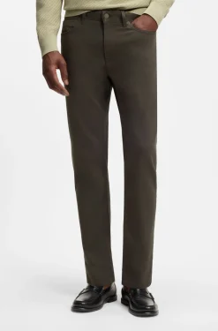 Delaware Slim-Fit Hose aus strapazierfähigem Twill
