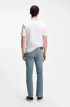 Delaware Slim-Fit Jeans aus bequemem Stretch-Denim in Blau