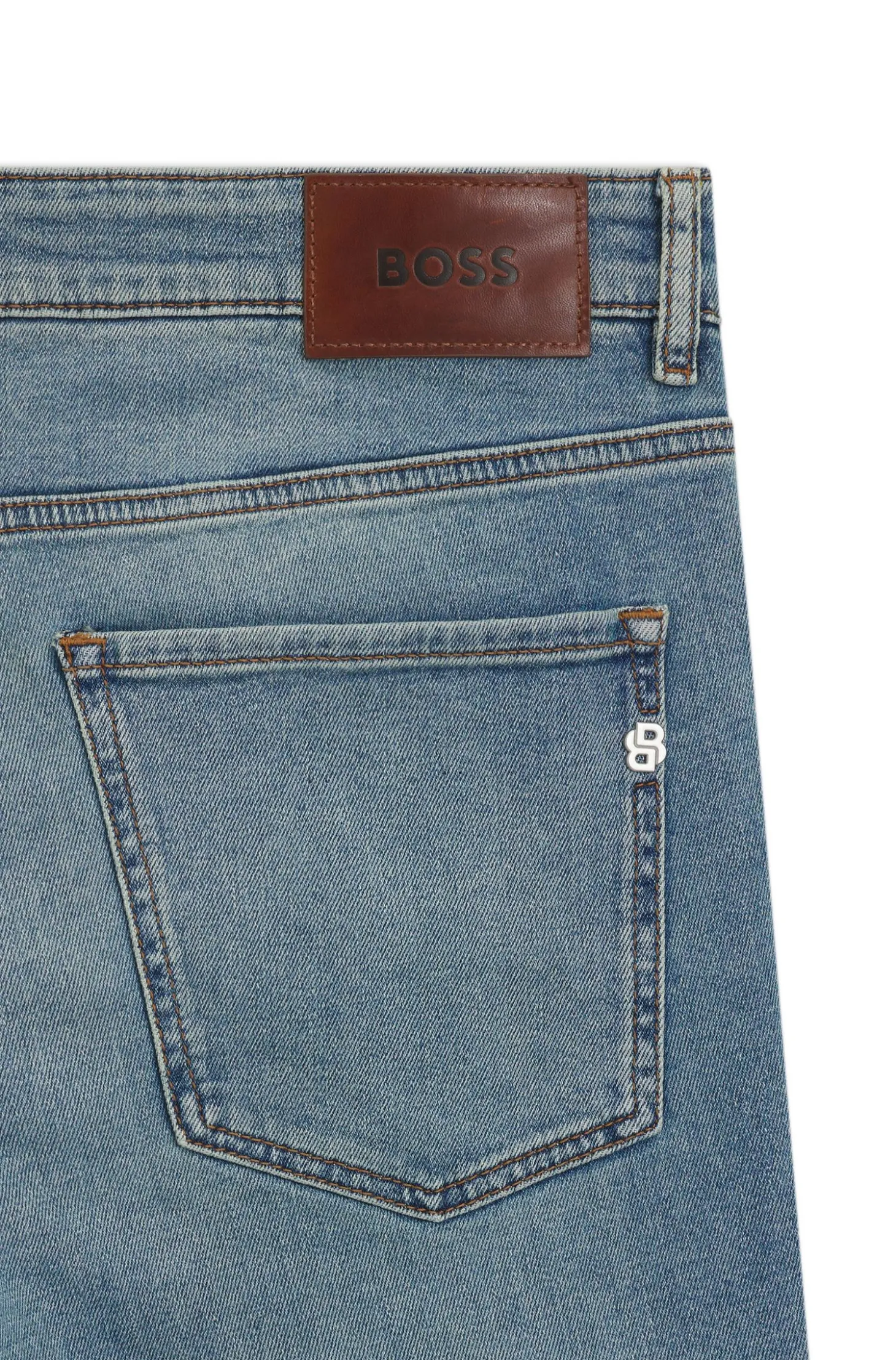 Delaware Slim-Fit Jeans aus bequemem Stretch-Denim in Blau