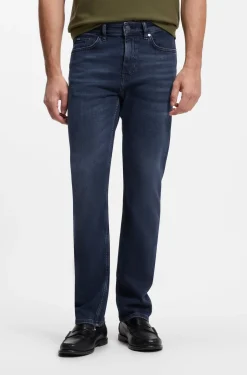 Delaware Slim-Fit Jeans aus bequemem Stretch-Denim in Blau