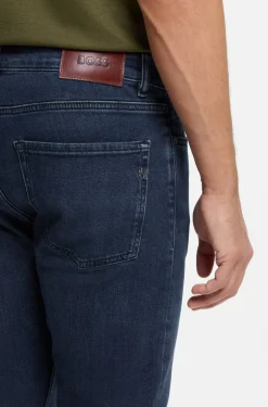 Delaware Slim-Fit Jeans aus bequemem Stretch-Denim in Blau