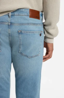 Delaware Slim-Fit Jeans aus bequemem Stretch-Denim in Blau