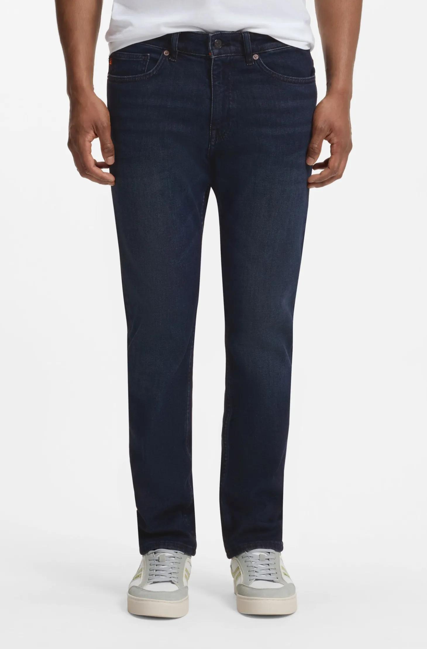 Delaware Slim-Fit Jeans aus bequemem Stretch-Denim in Blau