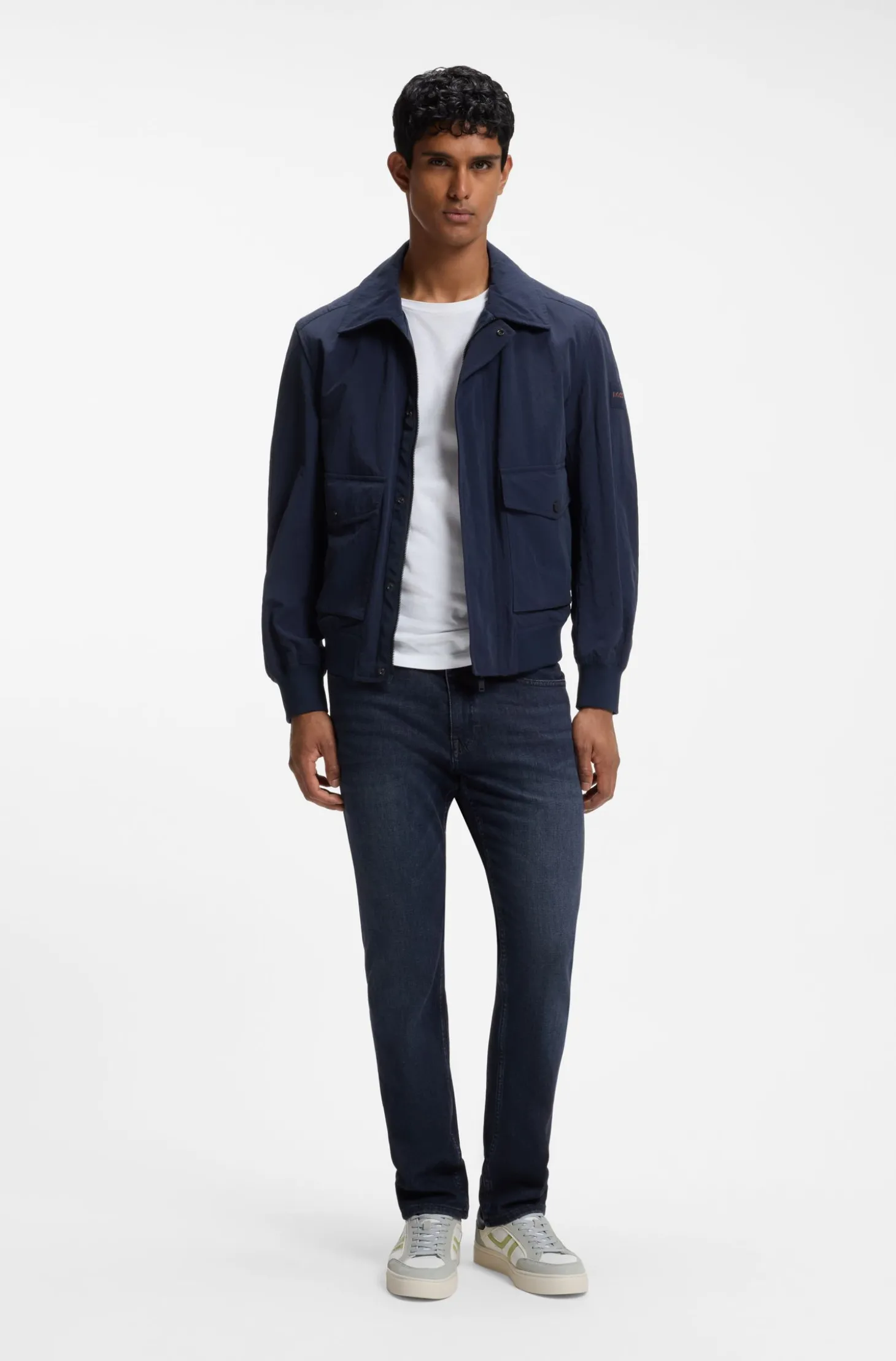 Delaware Slim-Fit Jeans aus bequemem Stretch-Denim in Blau