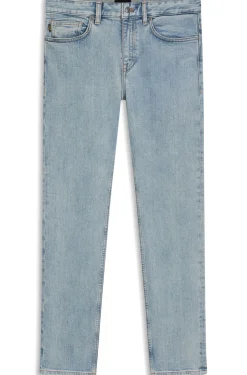 Delaware Slim-Fit Jeans aus bequemem blauem Stretch-Denim