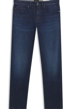 Delaware Slim-Fit Jeans aus blauem Stretch-Denim