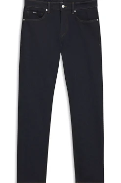 Delaware Slim-Fit Jeans aus dunkelblauem Denim