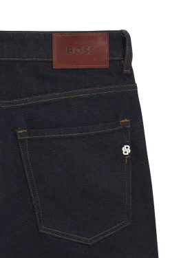 Delaware Slim-Fit Jeans aus dunkelblauem Denim
