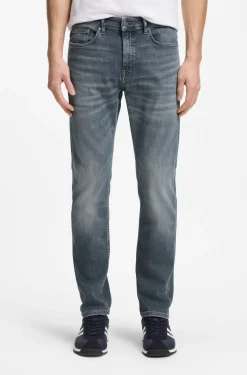 Delaware Slim-Fit Jeans aus elastischem Baumwoll-Denim