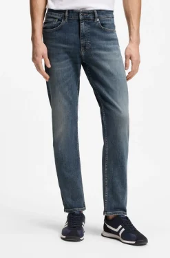 Delaware Slim-Fit Jeans aus elastischem Baumwoll-Mix