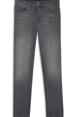 Delaware Slim-Fit Jeans aus grauem Stretch-Denim