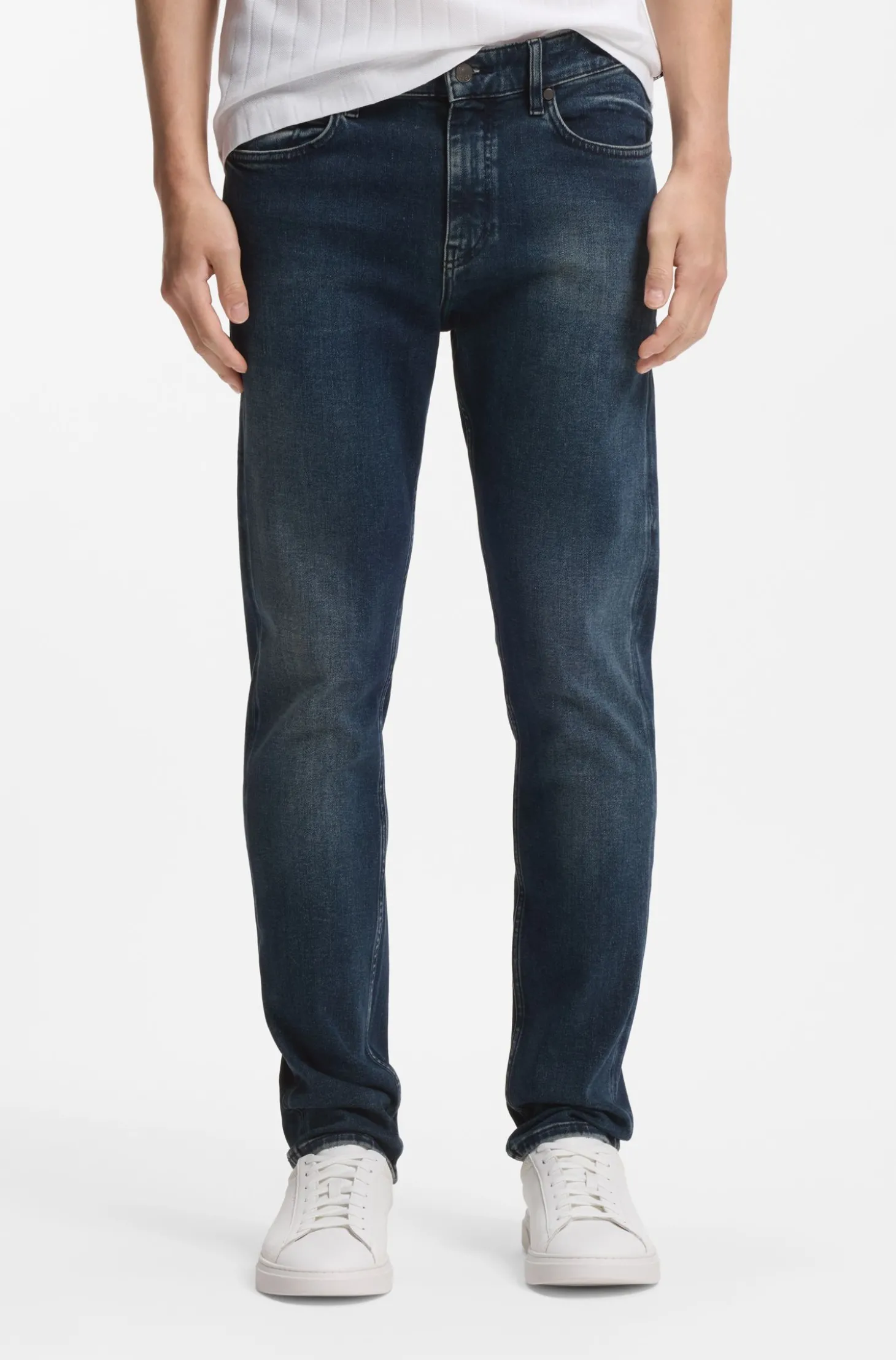 Delaware Slim-Fit Jeans aus super-softem Stretch-Denim