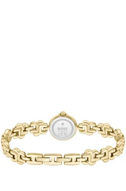 Double B Dressy Uhr mit grünem Zifferblatt und Monogramm-Armband