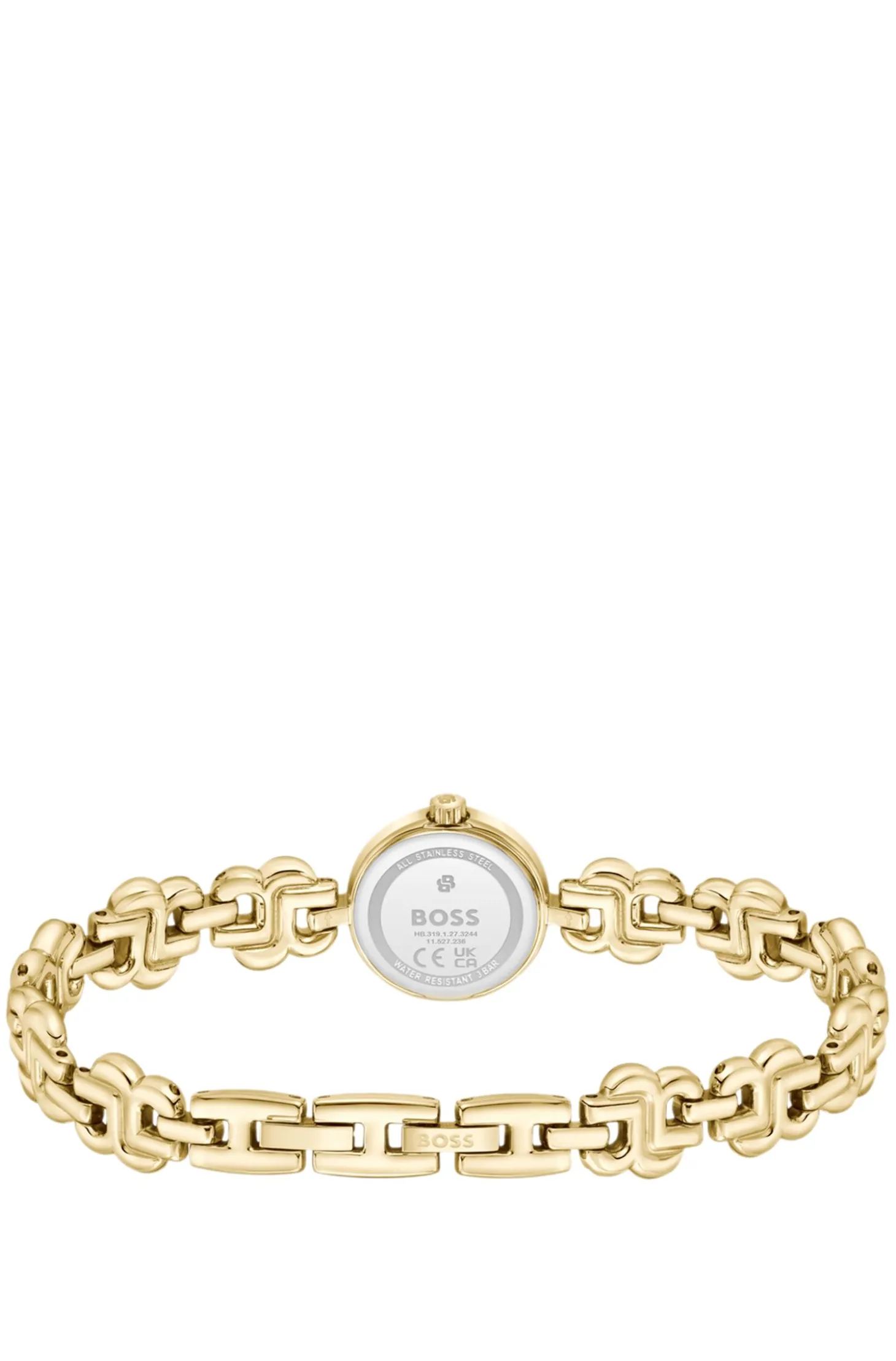 Double B Dressy Uhr mit grünem Zifferblatt und Monogramm-Armband